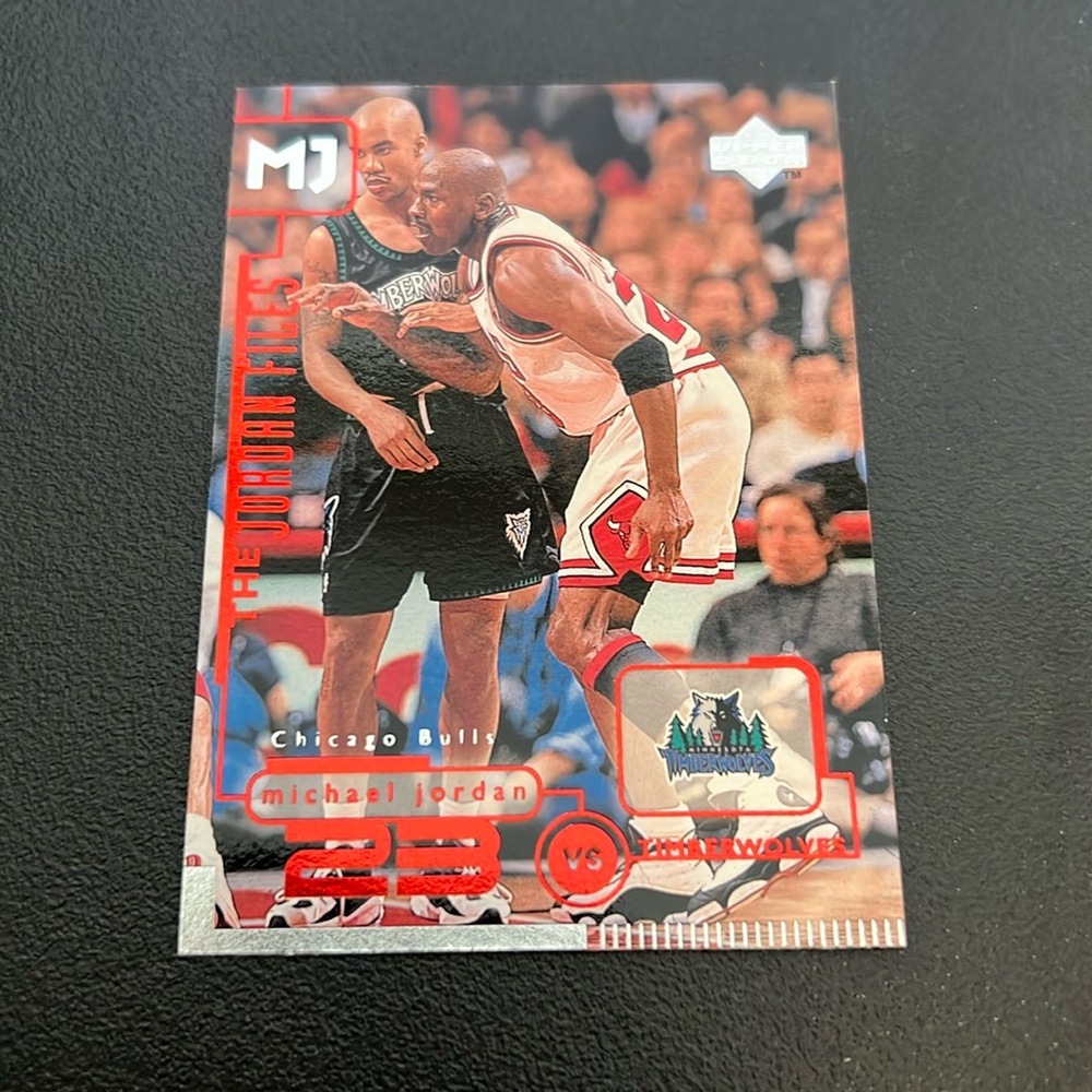 Michael Jordan Basketball Card